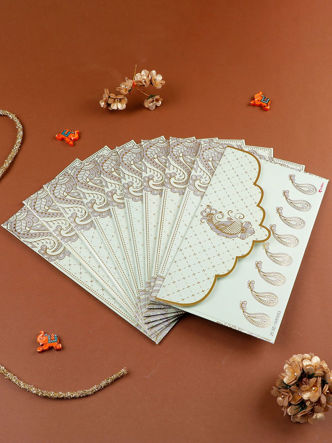 

Archies Self Design Envelopes for Occasions Pack of 10 Stationery, White