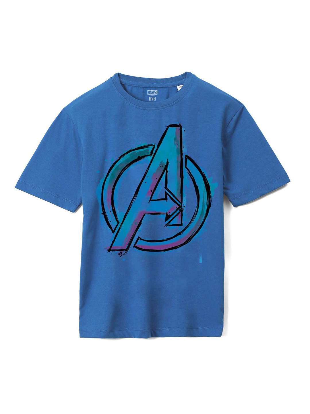 

Wear Your Mind Boys Avengers Printed T-shirt, Blue