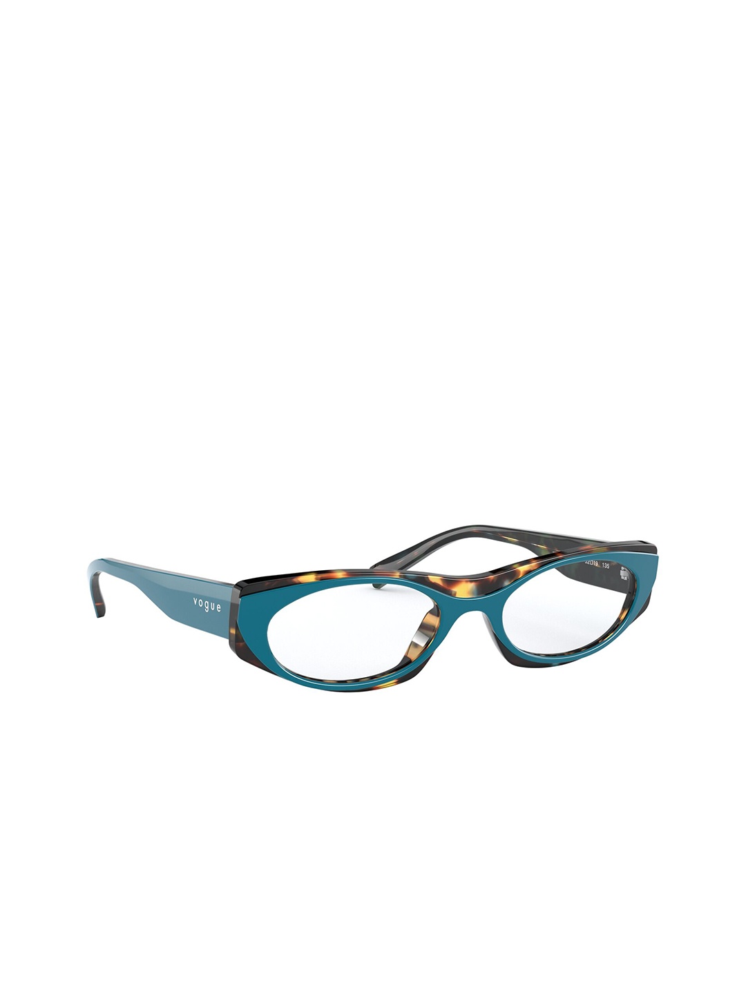 

vogue Women Full Rim Square Frames, Blue