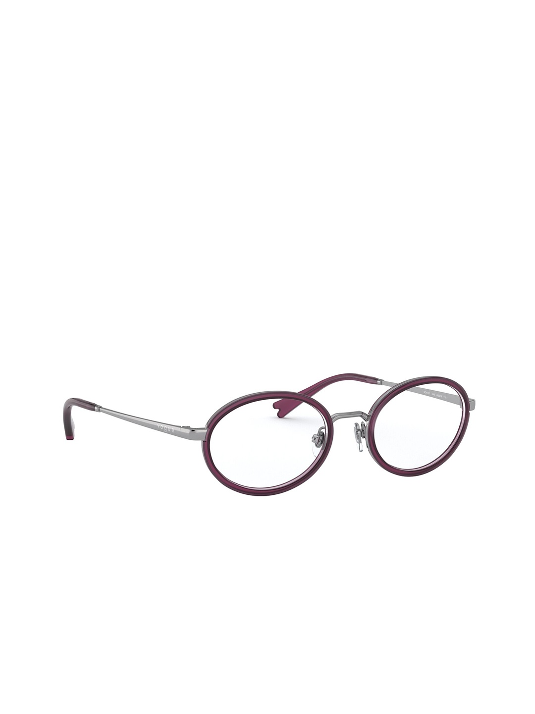 

vogue Women Full Rim Oval Frame, Purple