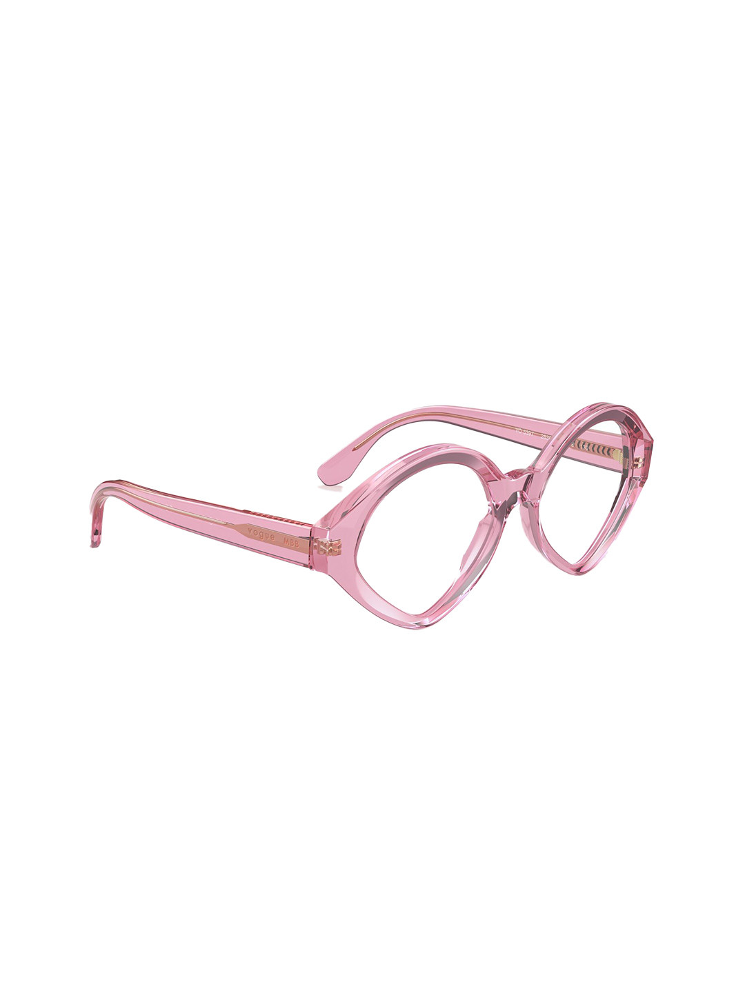 

vogue Women Full Rim Oversized Frames, Pink