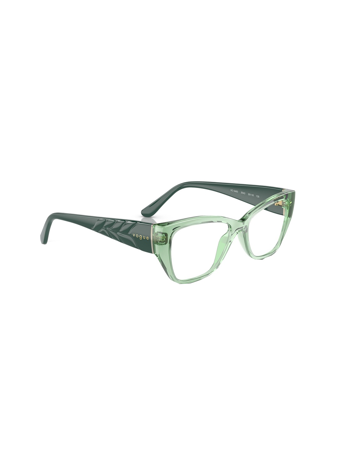

vogue Women Full Rim Butterfly Frames, Green