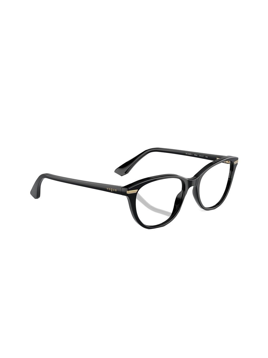 

VOGUE EYEWEAR Women Oval Frames - 0VO5497IW4451, Black