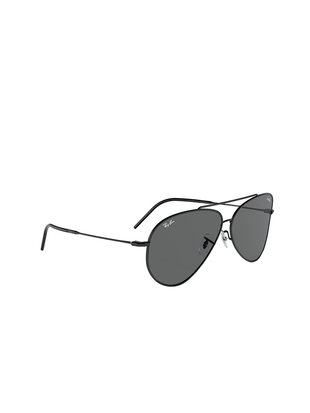 

RAY-BAN Reverse Unisex UV Protected Grey Lens Pilot Sunglasses - 0RBR0101S002/GR62