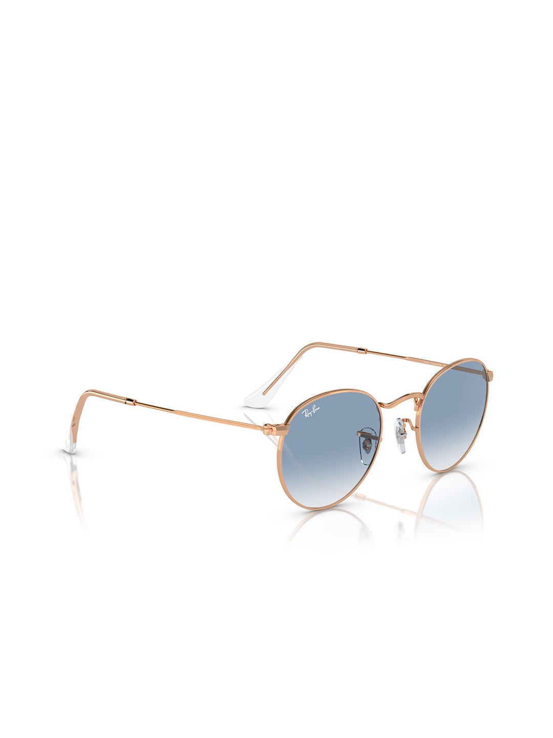 

Ray-Ban Men Gradient Blue Lens Round Sunglasses - 0 Rb344792023 F53