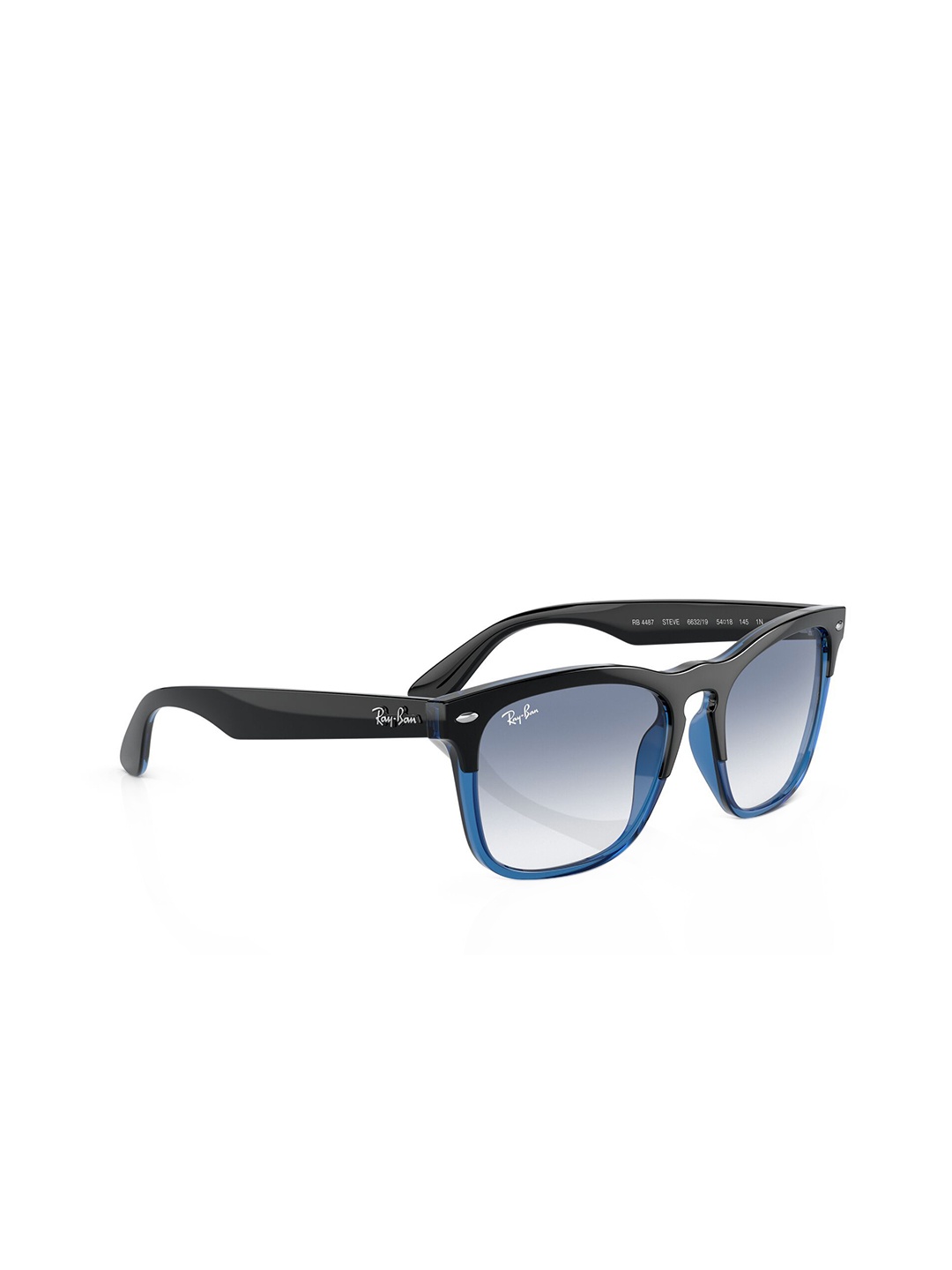 

Ray-Ban Unisex Gradient Blue Lens Square Sunglasses - 0 Rb448766321954