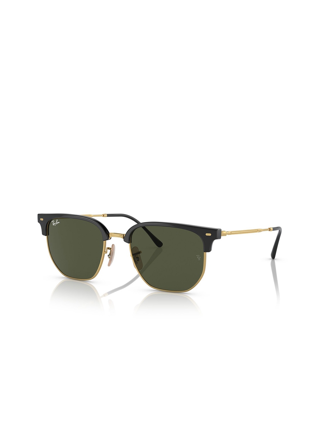 

Ray-Ban Unisex UV Protected Green Lens Irregular Sunglasses - 0RB4416601/3153