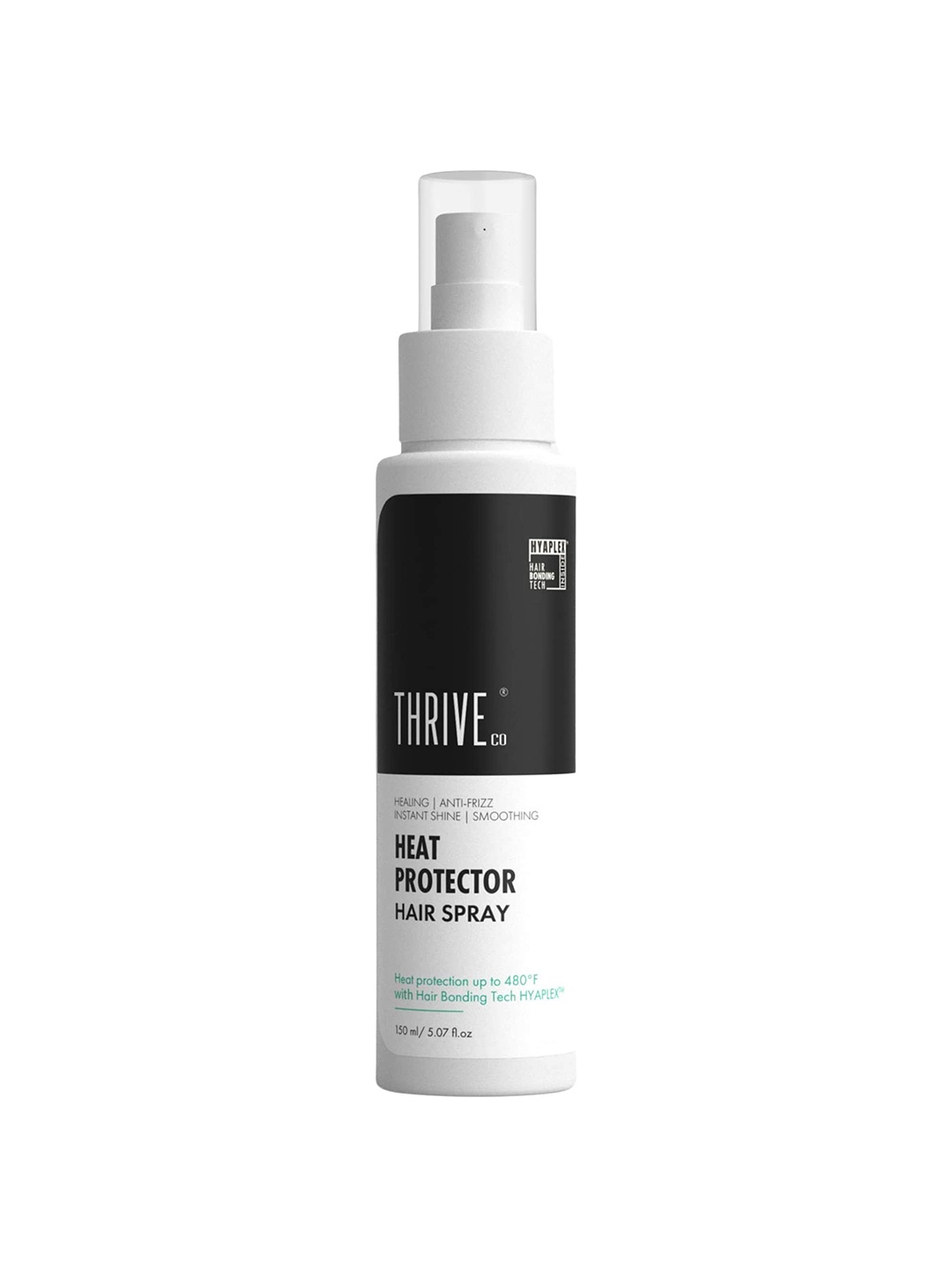 

Thriveco Heat Protector Hair Spray With Coconut Fruit Extract - 150ml, Transparent
