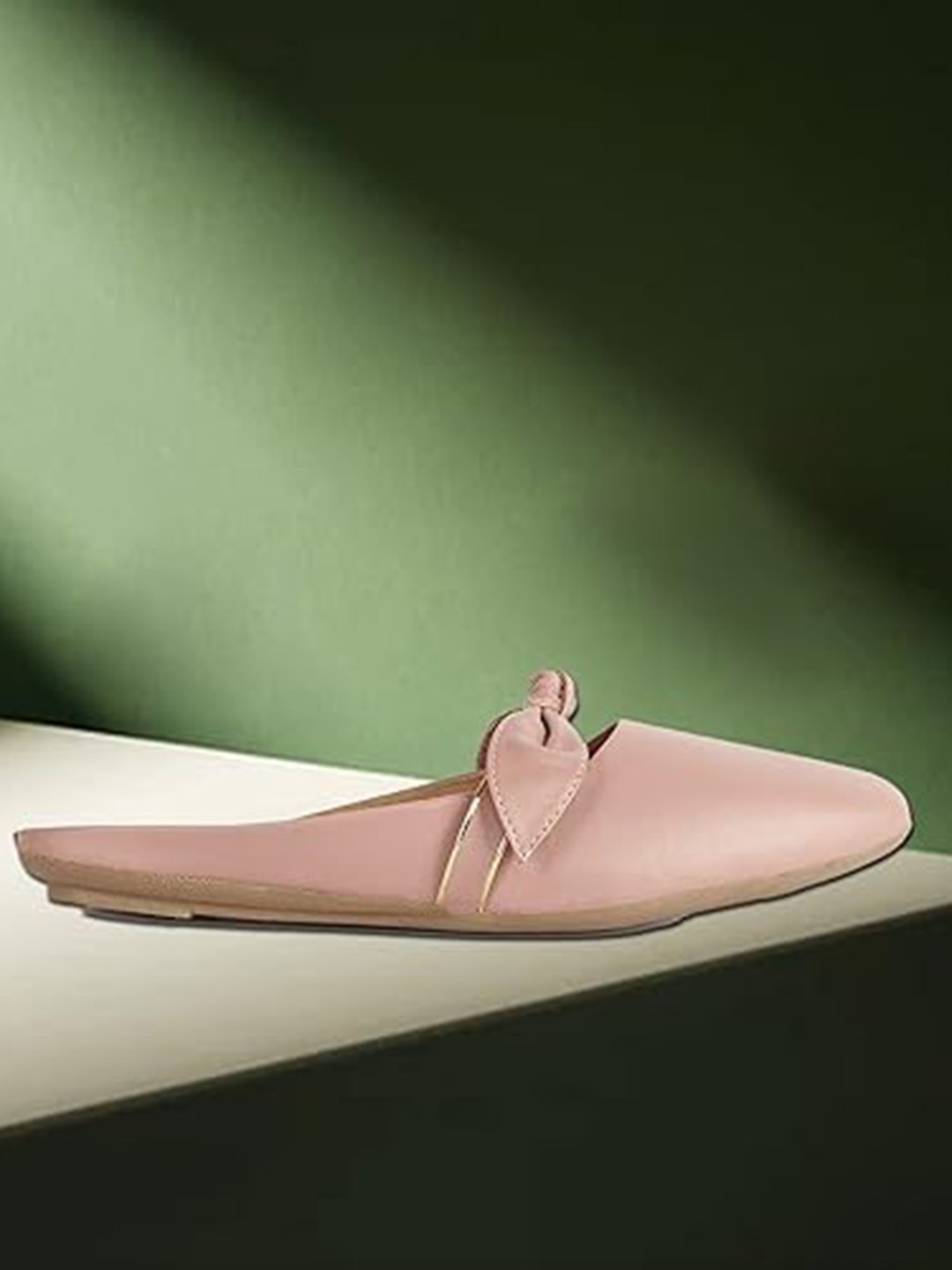 

Denill Bow Detailed Mules, Pink