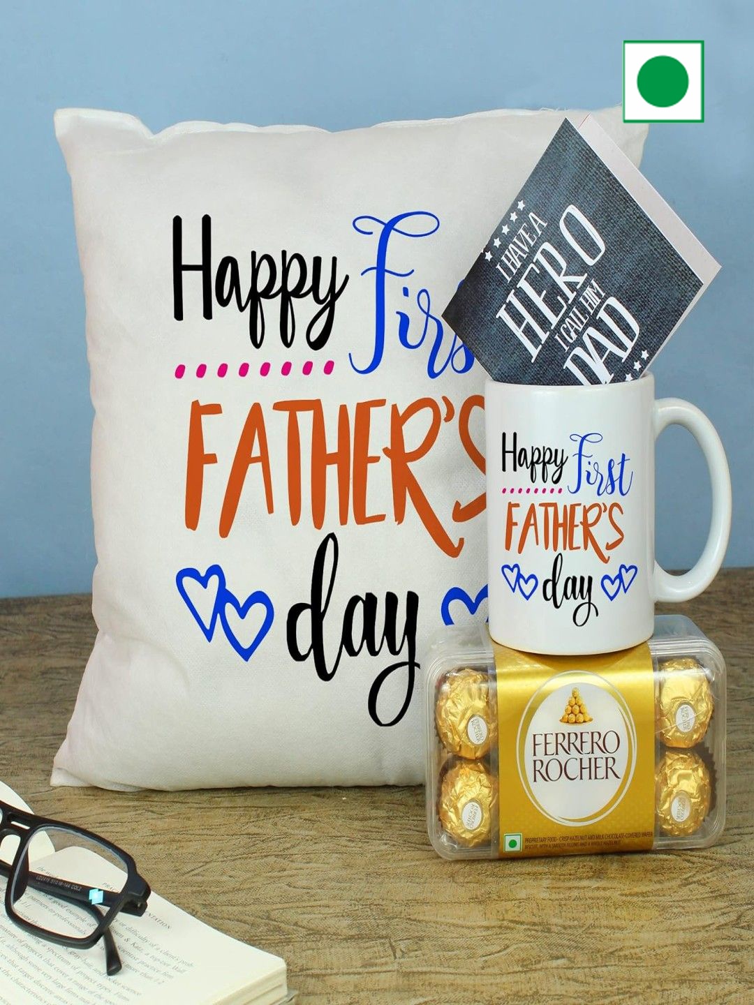 

TIED RIBBONS Father's Day Set Of 4 Chocolate Gifts, Multi