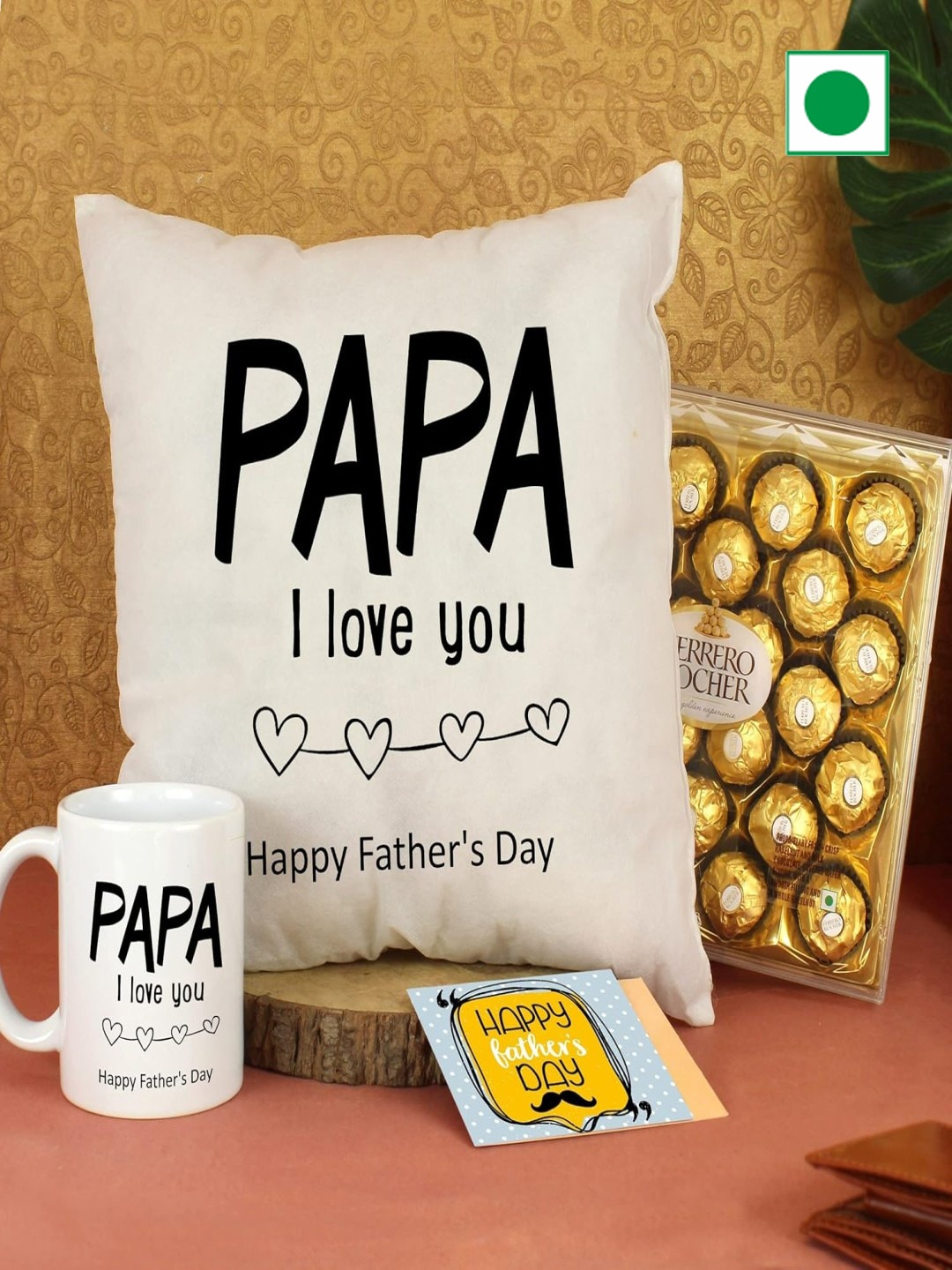 

TIED RIBBONS Fathers Day Chocolate Gift Hamper, White