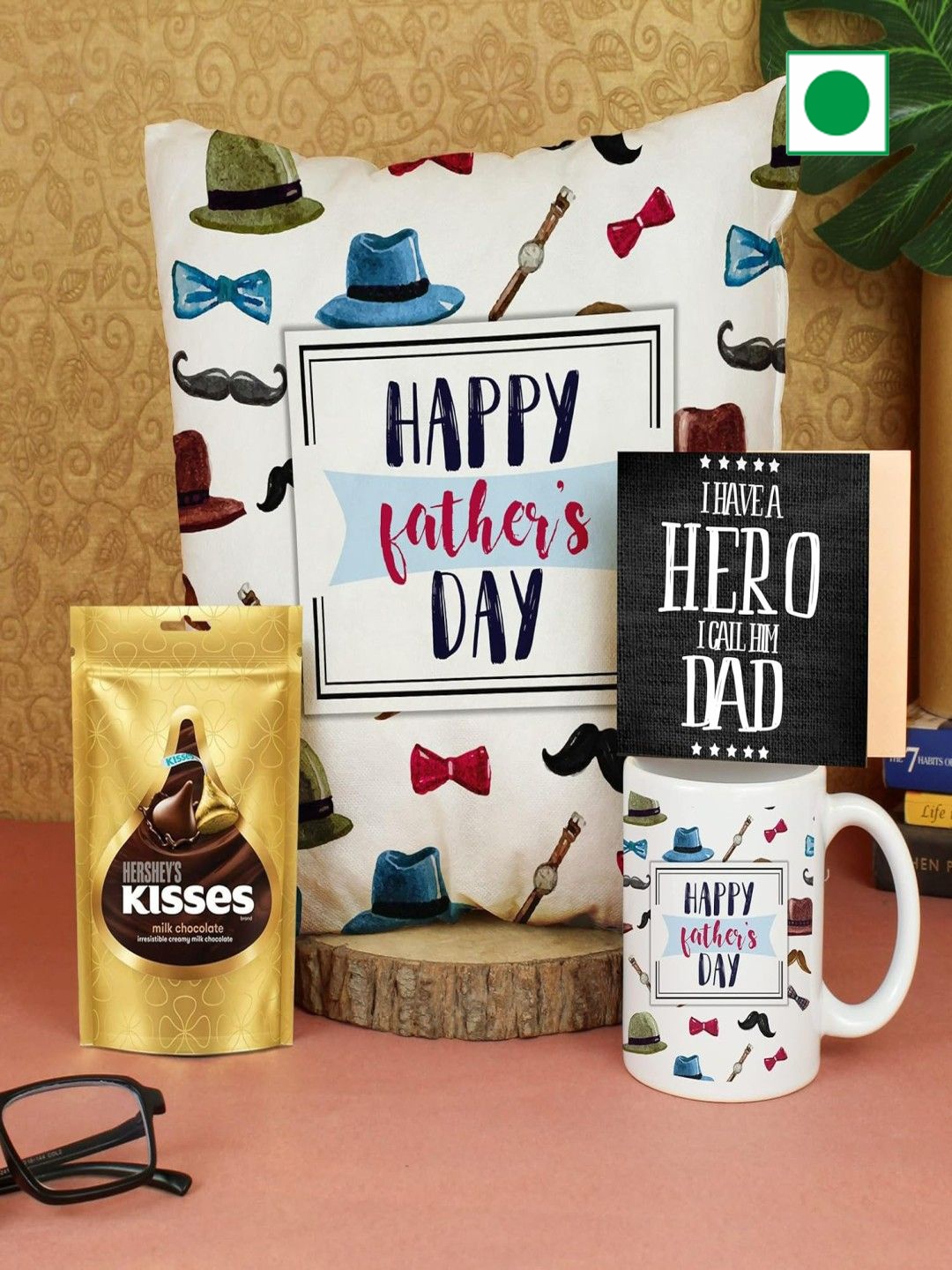 

TIED RIBBONS Fathers Day Chocolate Gift Hamper, White