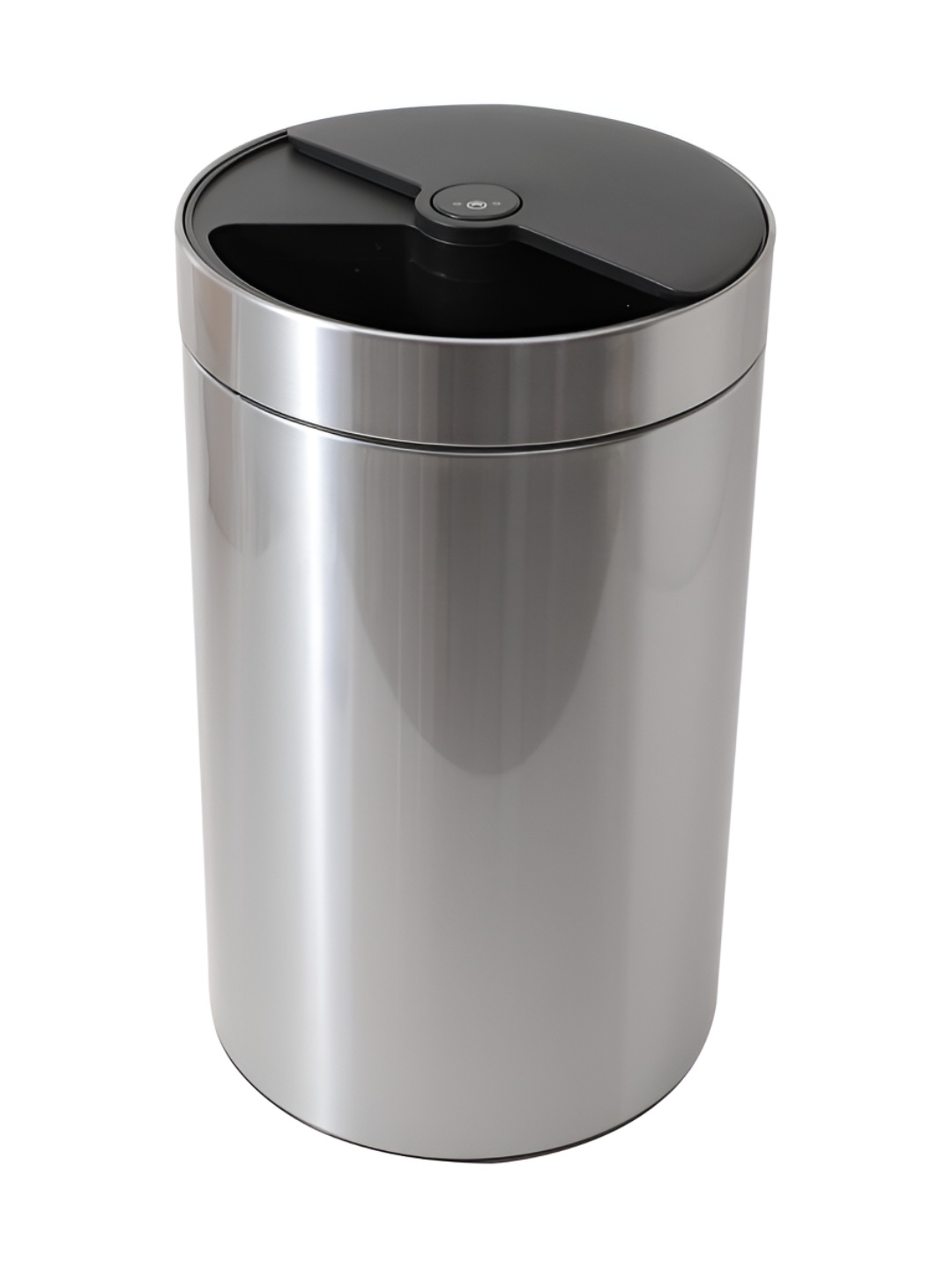 

UMAI Stainless Steel Automatic Sensor Open Dustbin With Lid, Silver