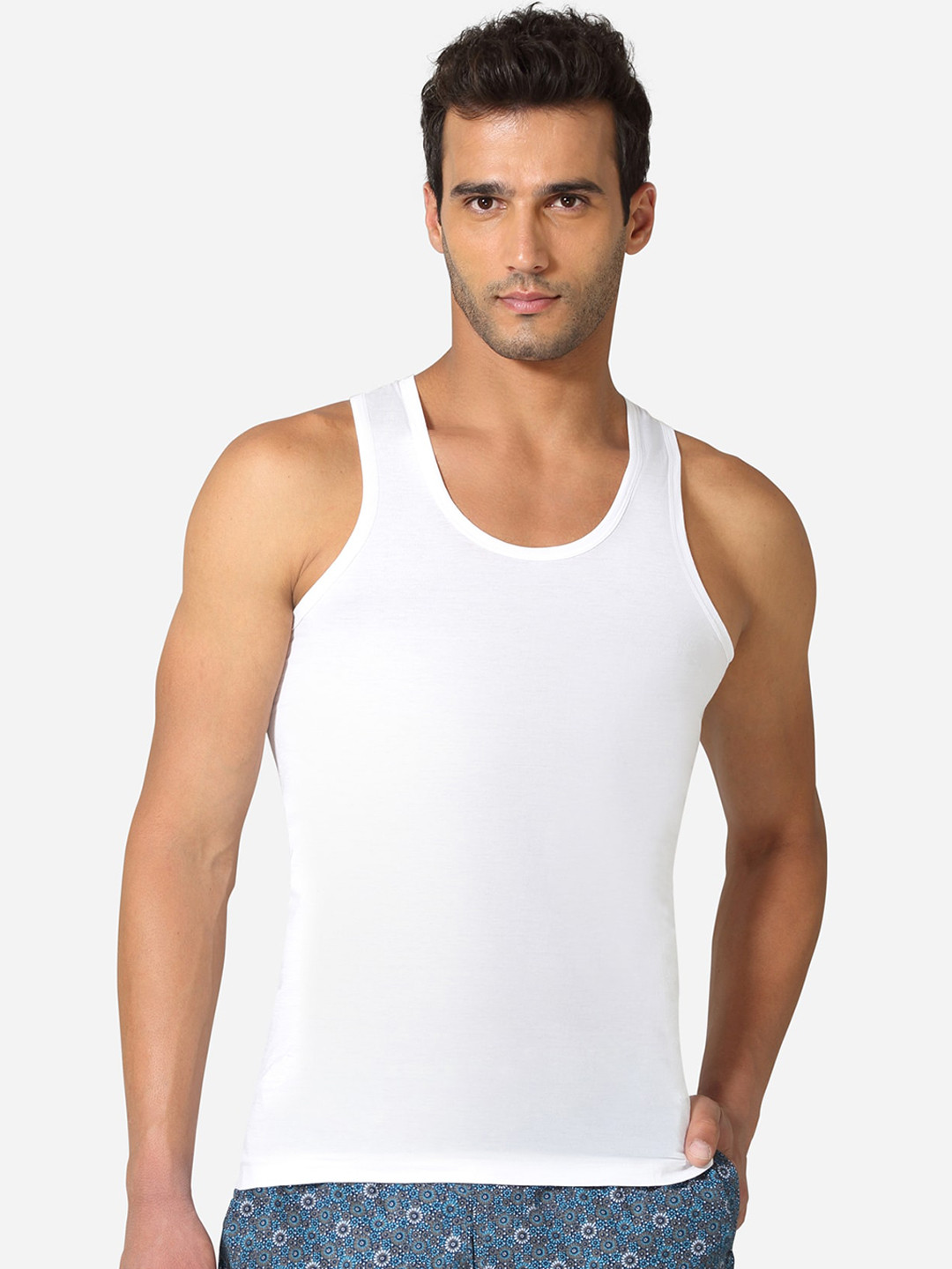 

VStar Pack Of 2 Rich Sleeveless Innerwear Vests, White