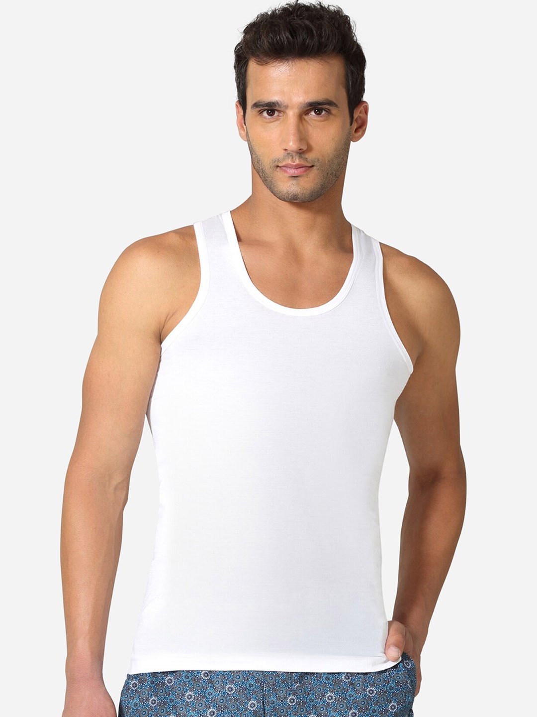 

VStar Pack Of 2 Rich Sleeveless Innerwear Vests, White