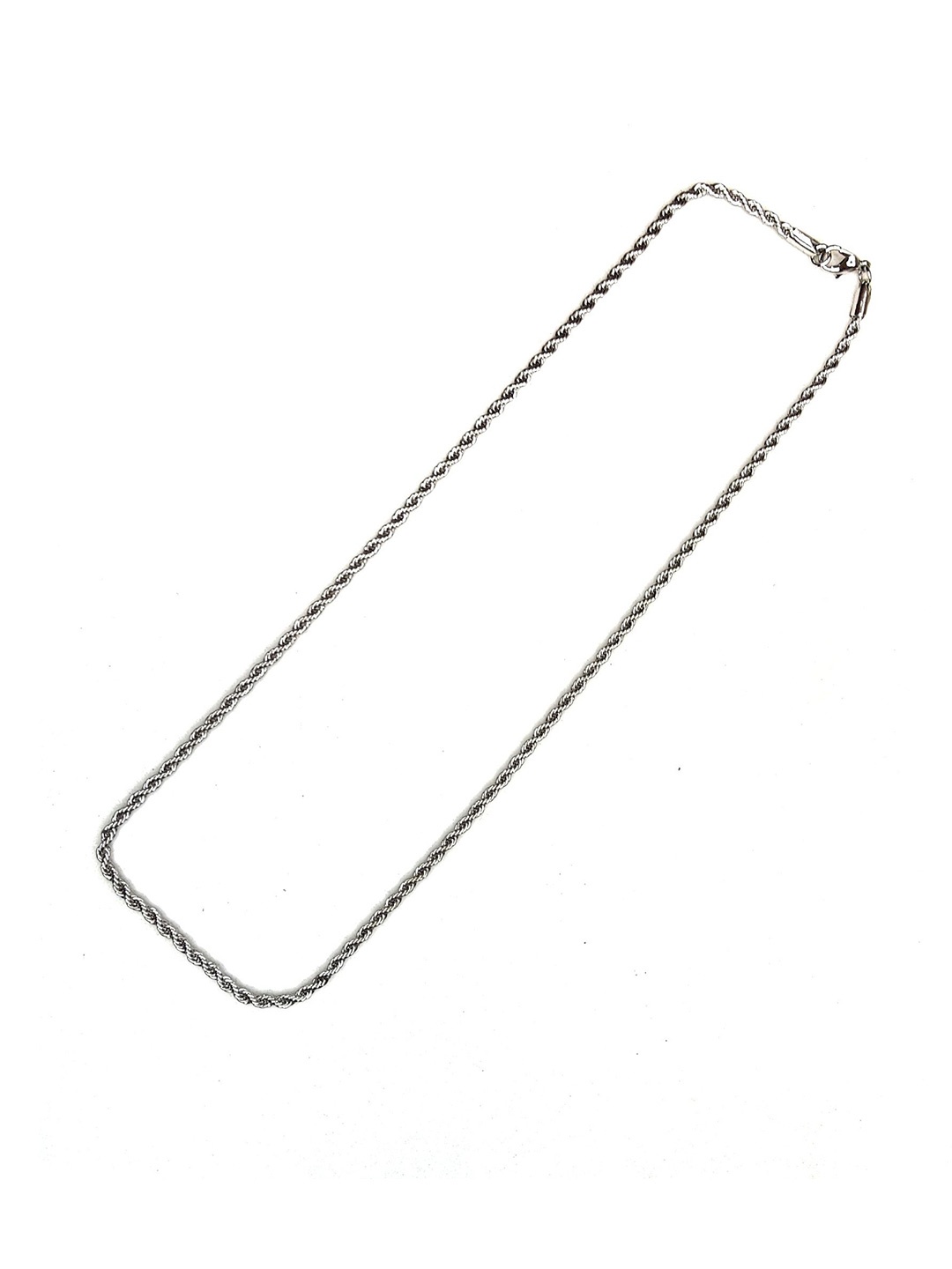 

FRESH ICE Unisex Rope Necklace, Silver