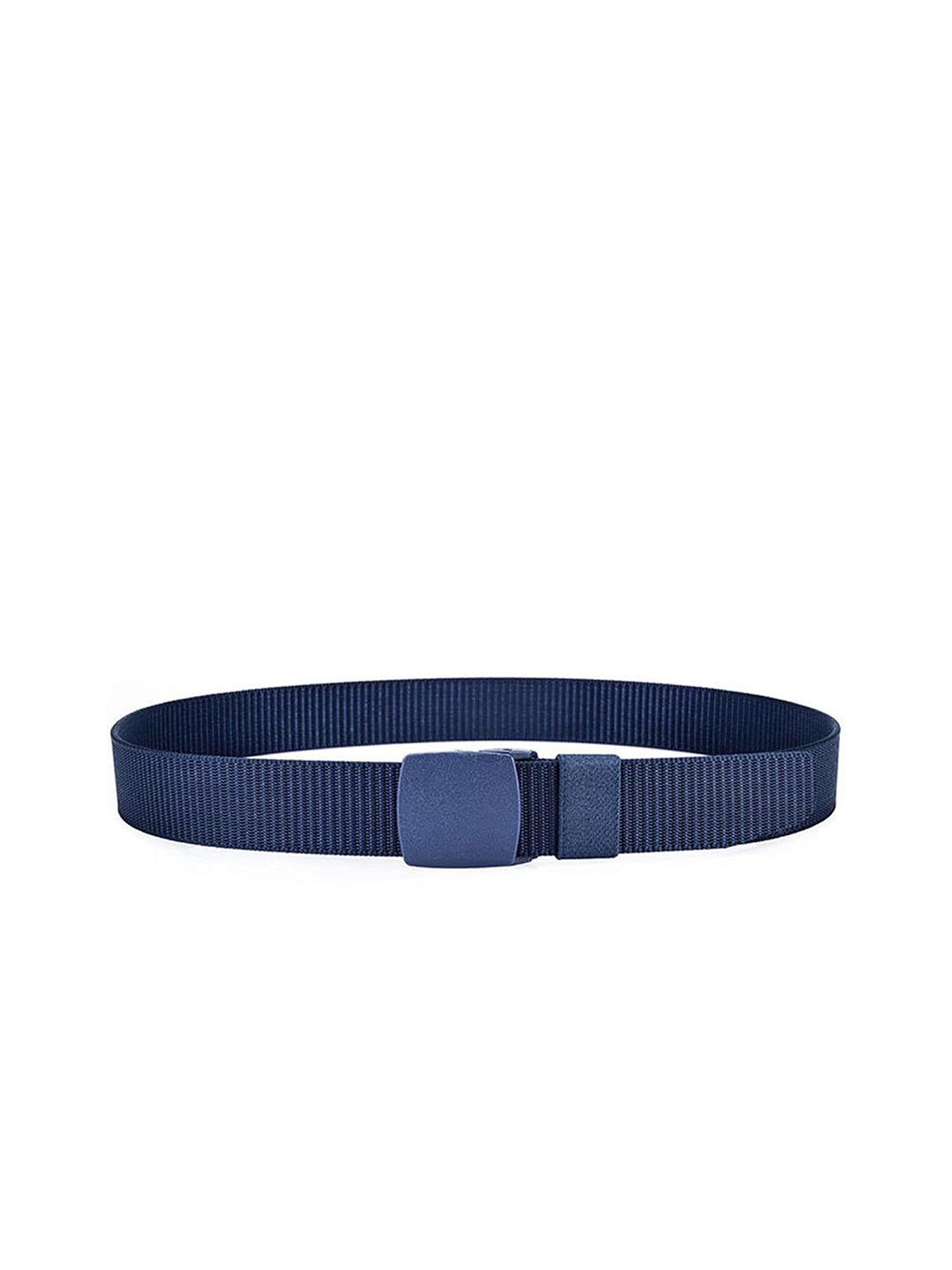 

Zacharias Men Textured Canvas Belt, Blue