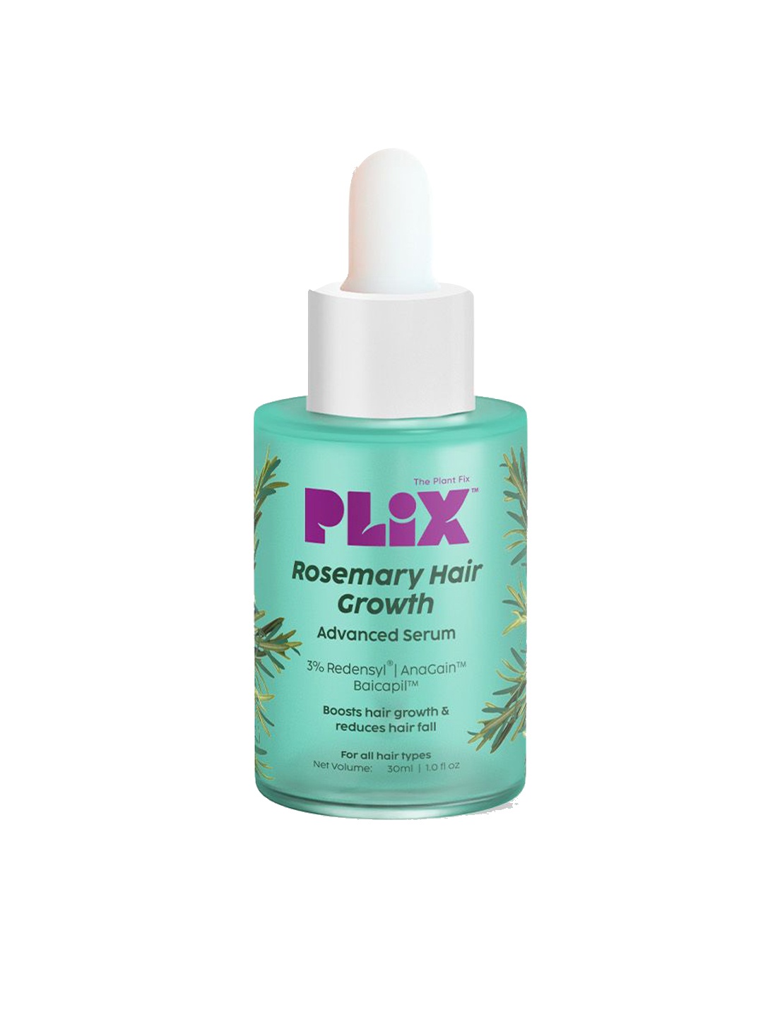 

PLIX THE PLANT FIX Rosemary Hair Growth Advanced Serum - 30ml, Green