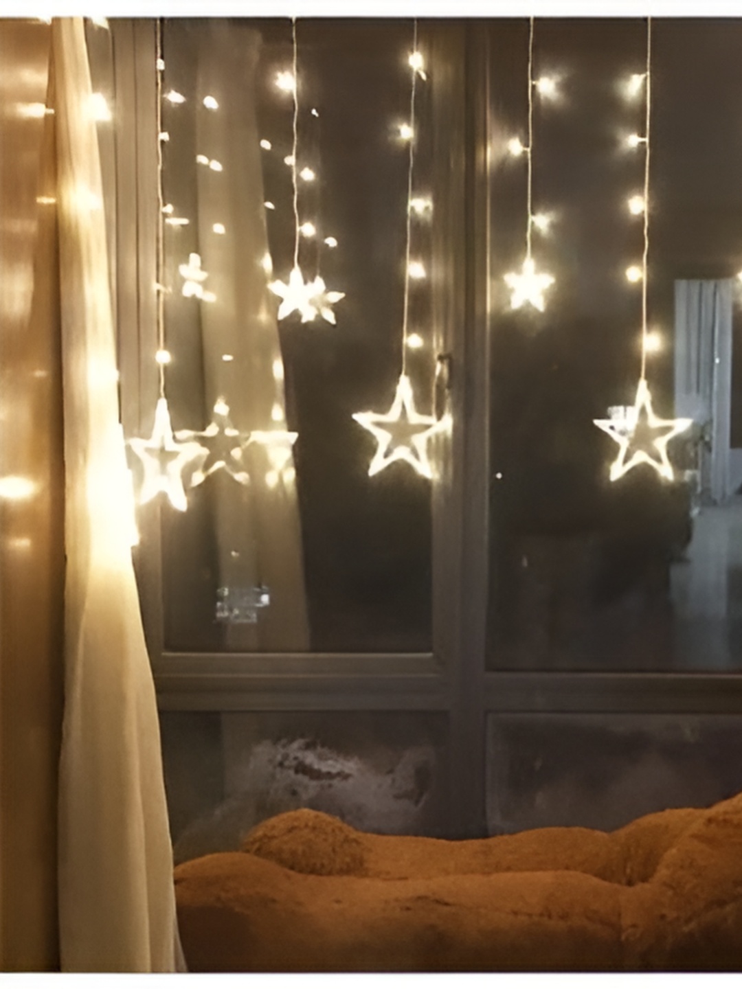 

SPARK WORLD Yellow Star Shaped String Light