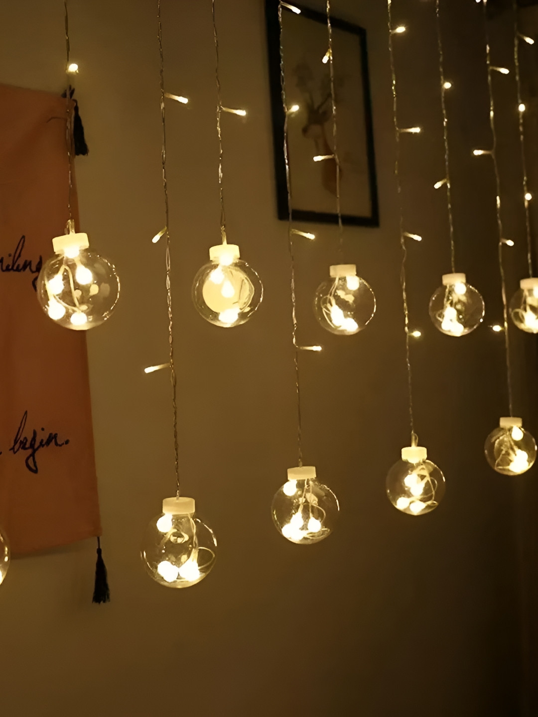 

SPARK WORLD Yellow Fairy LED String Lights