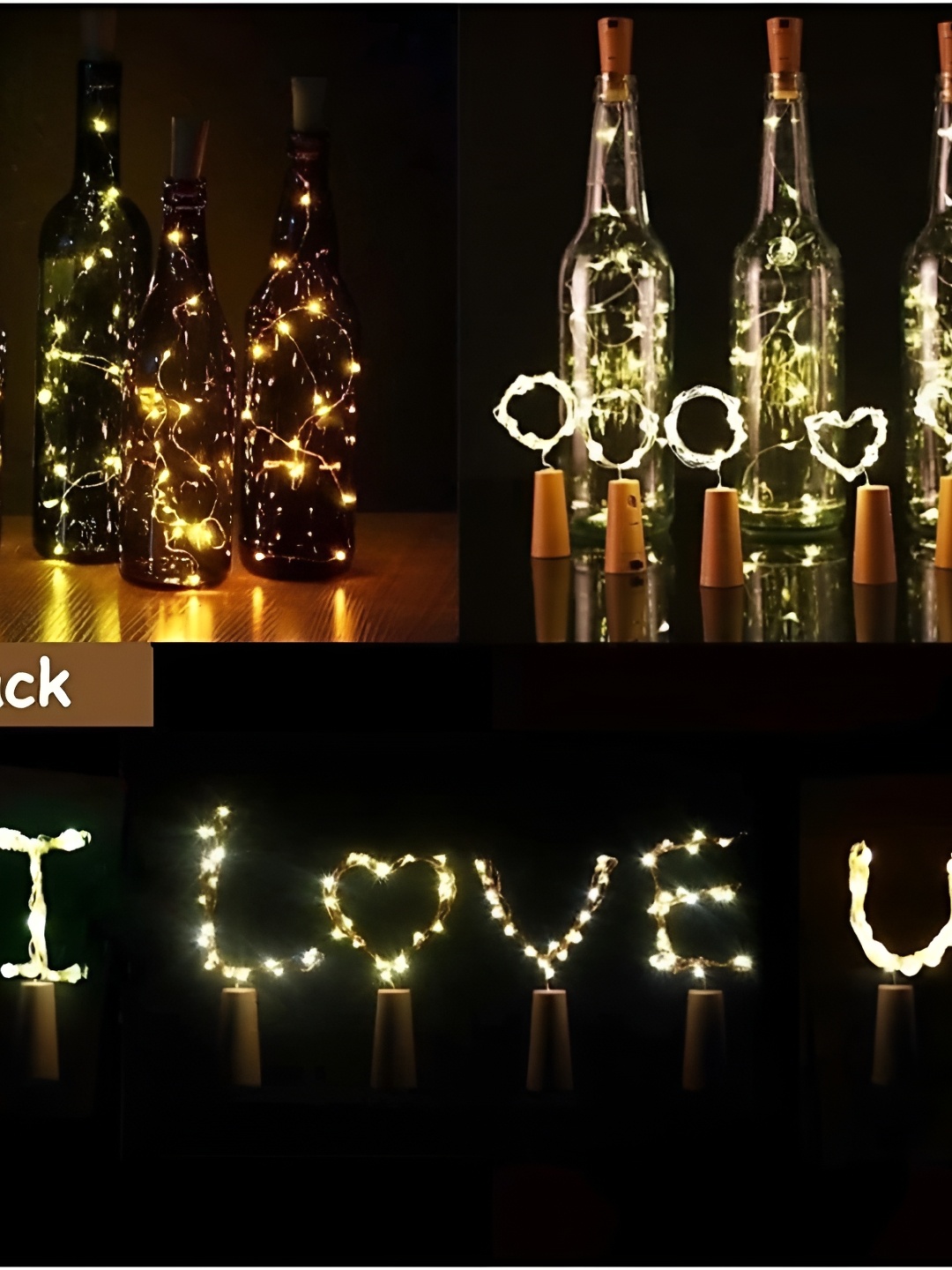 

SPARK WORLD Rice Shape String Lights, Yellow