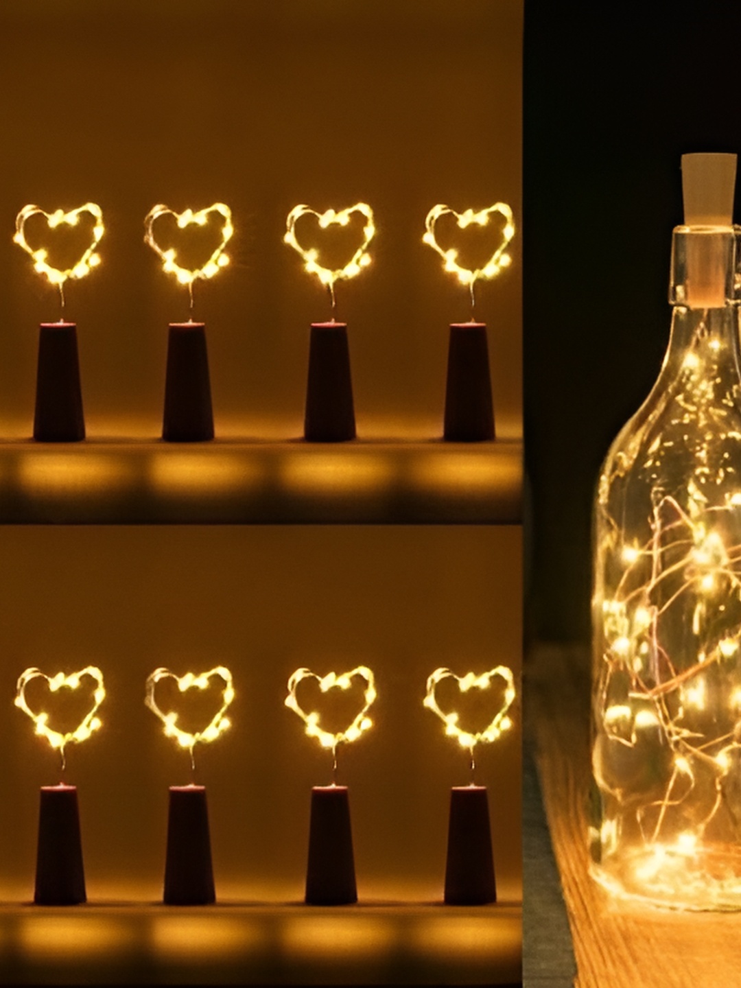 

SPARK WORLD Yellow Rice Shaped String Lights
