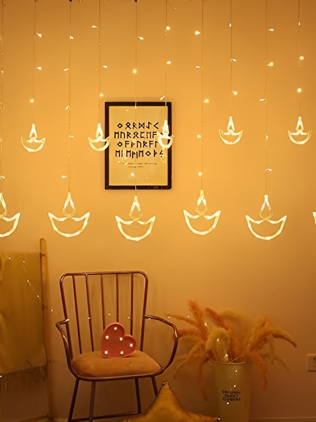 

SPARK WORLD Yellow LED String Lights
