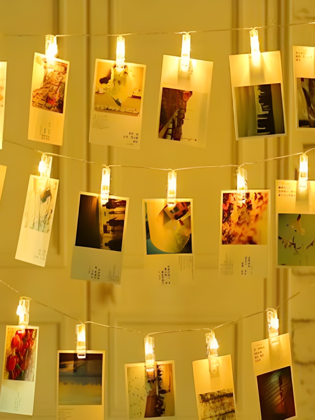

SPARK WORLD Yellow Photo-Clip String Lights