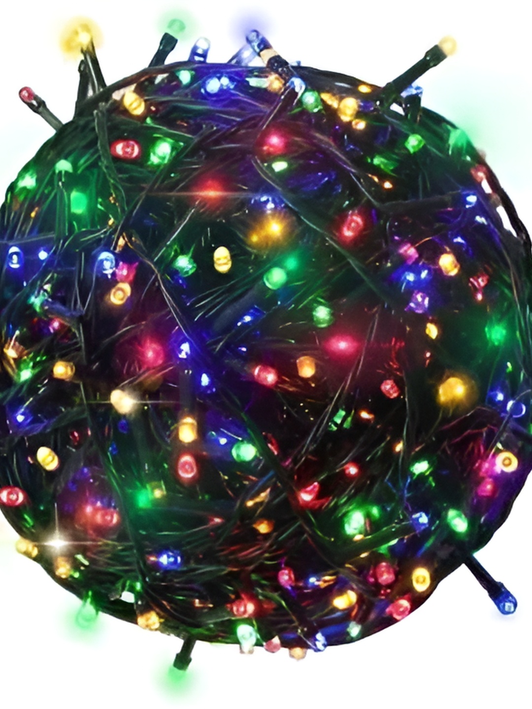 

SPARK WORLD Red & Green Rice Shaped Bulb String Lights