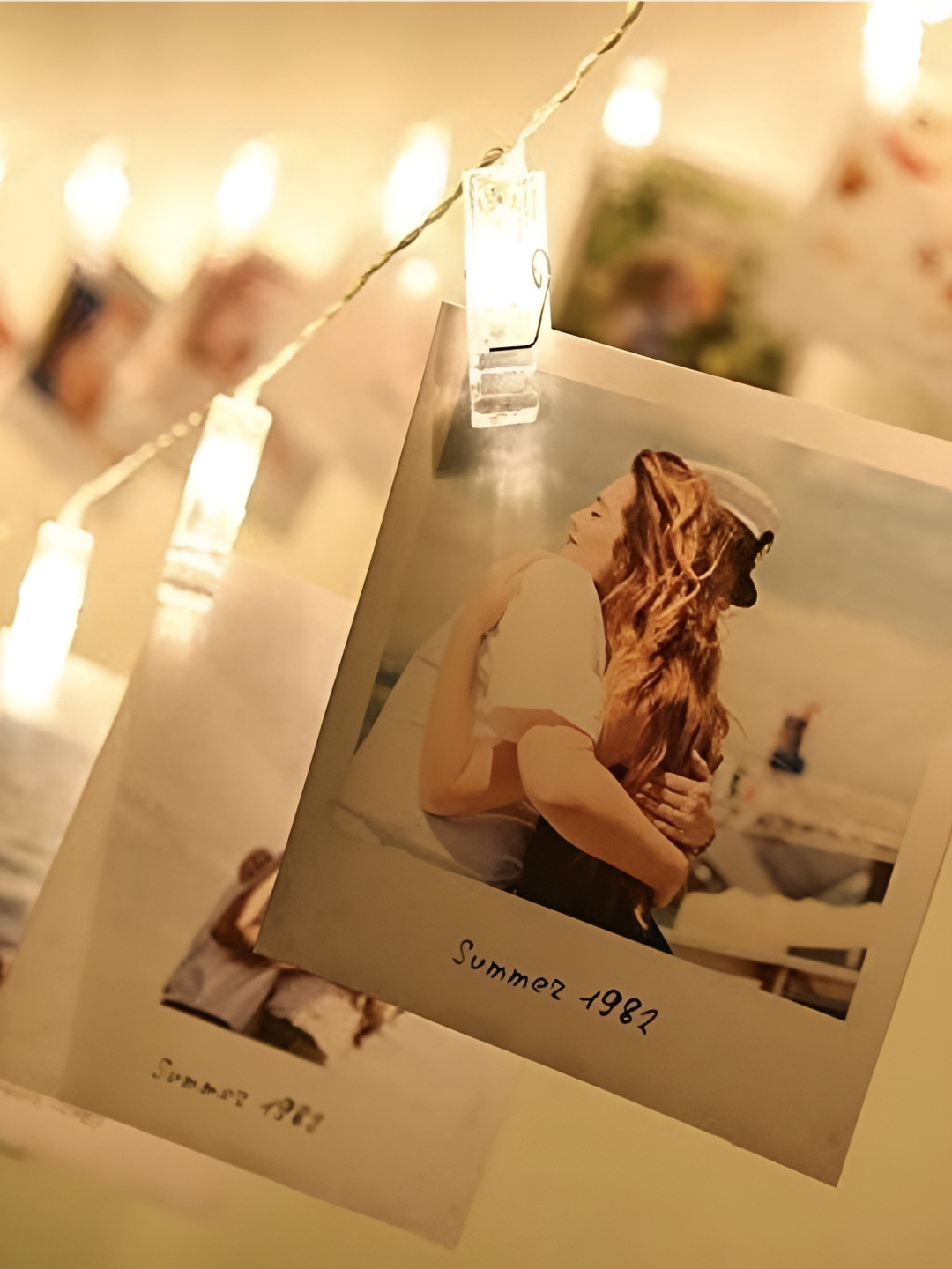 

SPARK WORLD Yellow Photo Clip LED String Lights