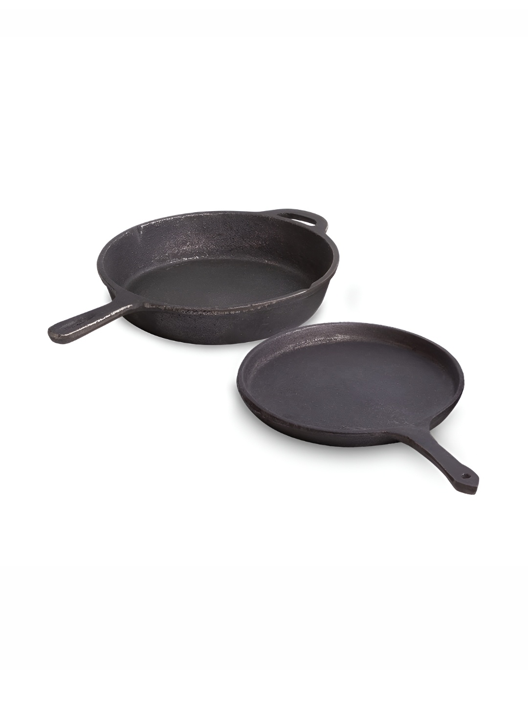 

The Indus Valley Pre-Seasoned Cast Iron Cookware Set, Black