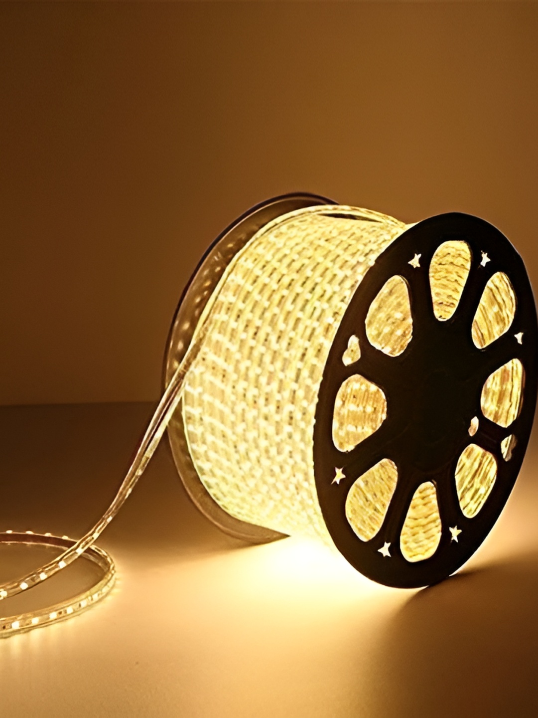 

SPARK WORLD Yellow Rice Shape String Lights