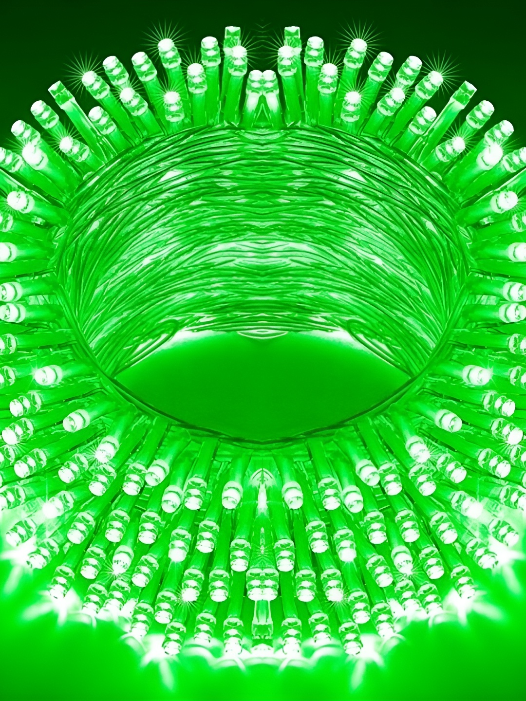 

SPARK WORLD Green Rice Shape LED Fairy String Lights