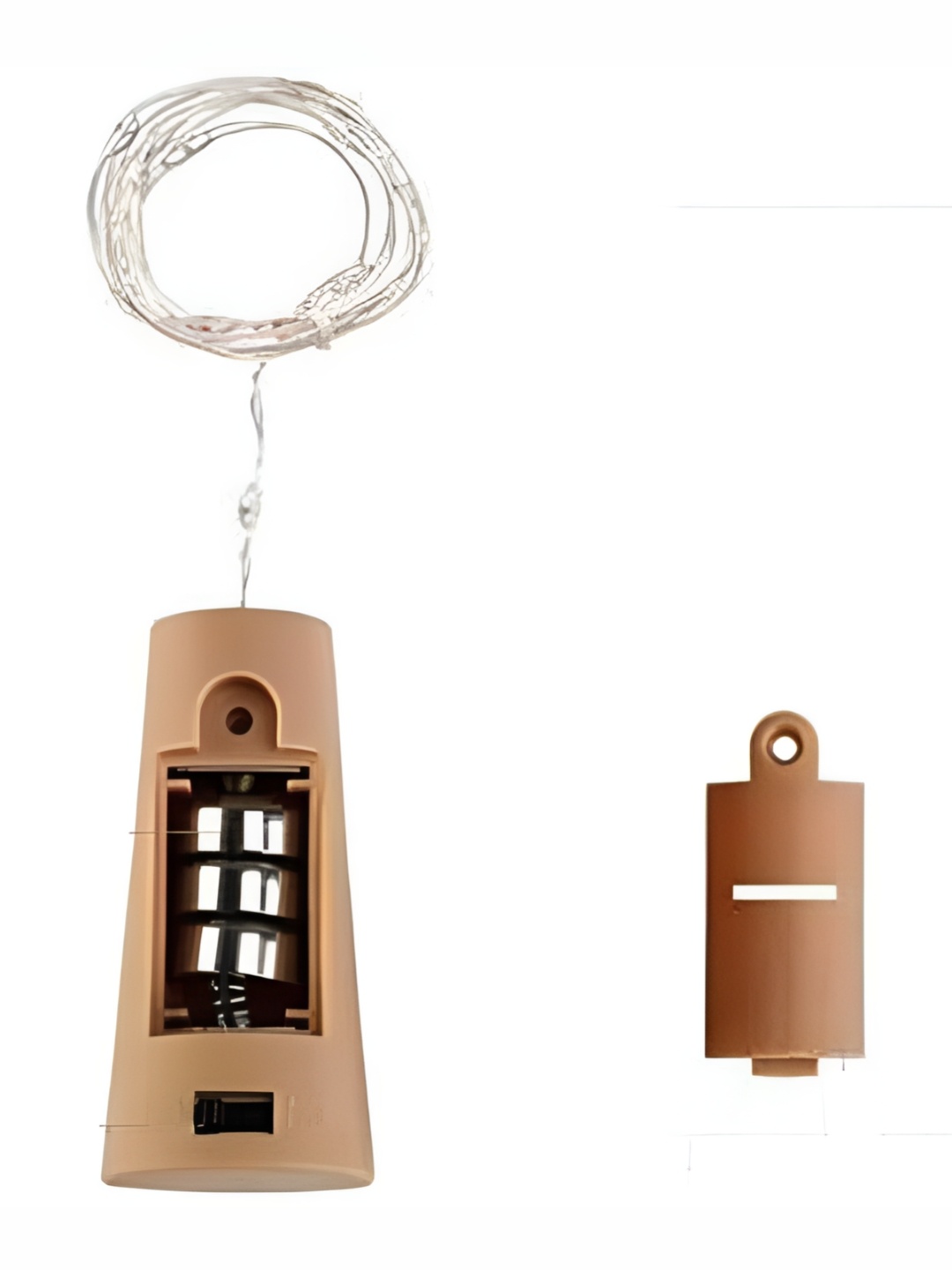 

SPARK WORLD Gold Toned Rice Shaped String Lights