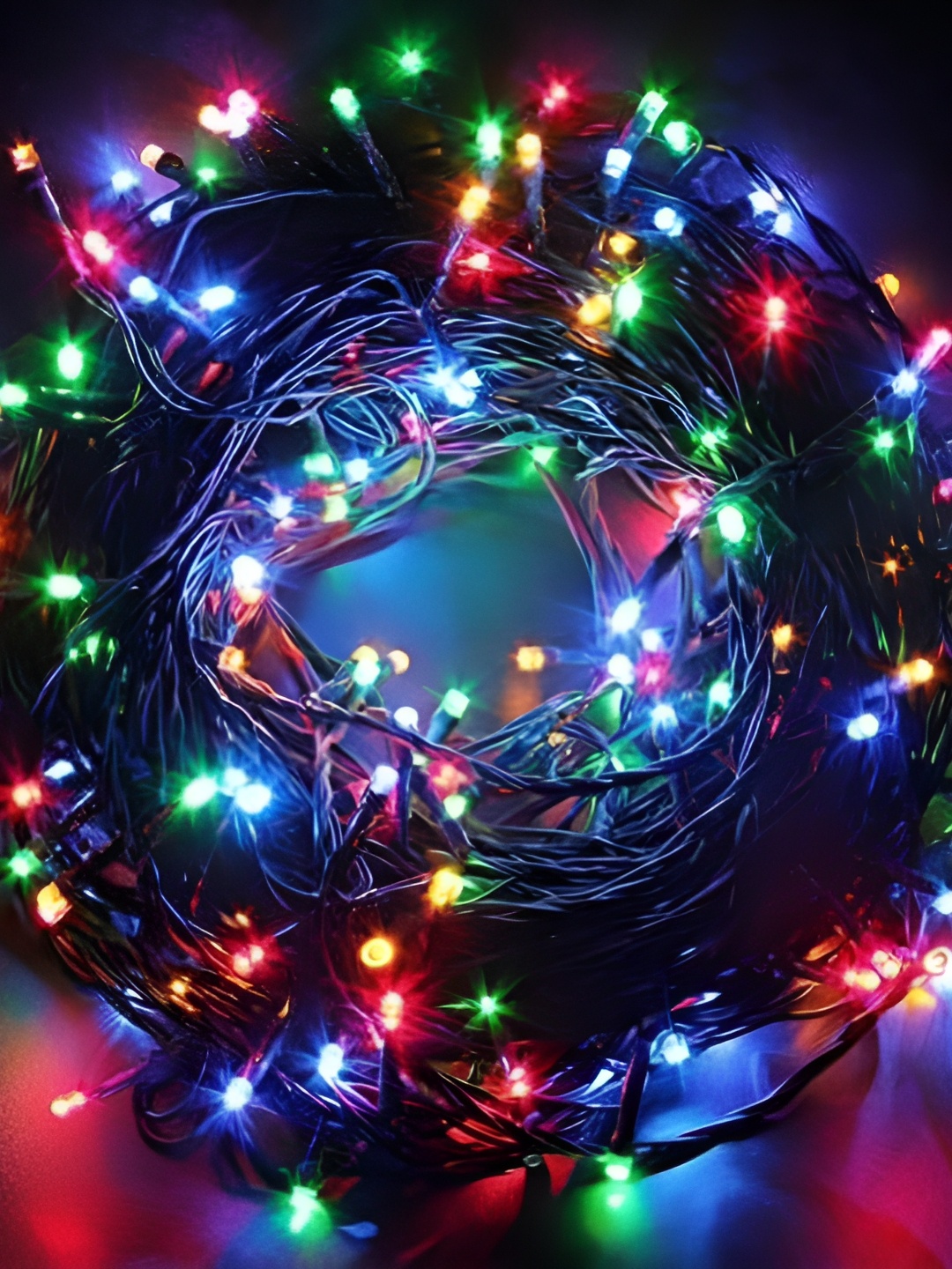 

SPARK WORLD Blue & Green 100 LED Strip String Lights