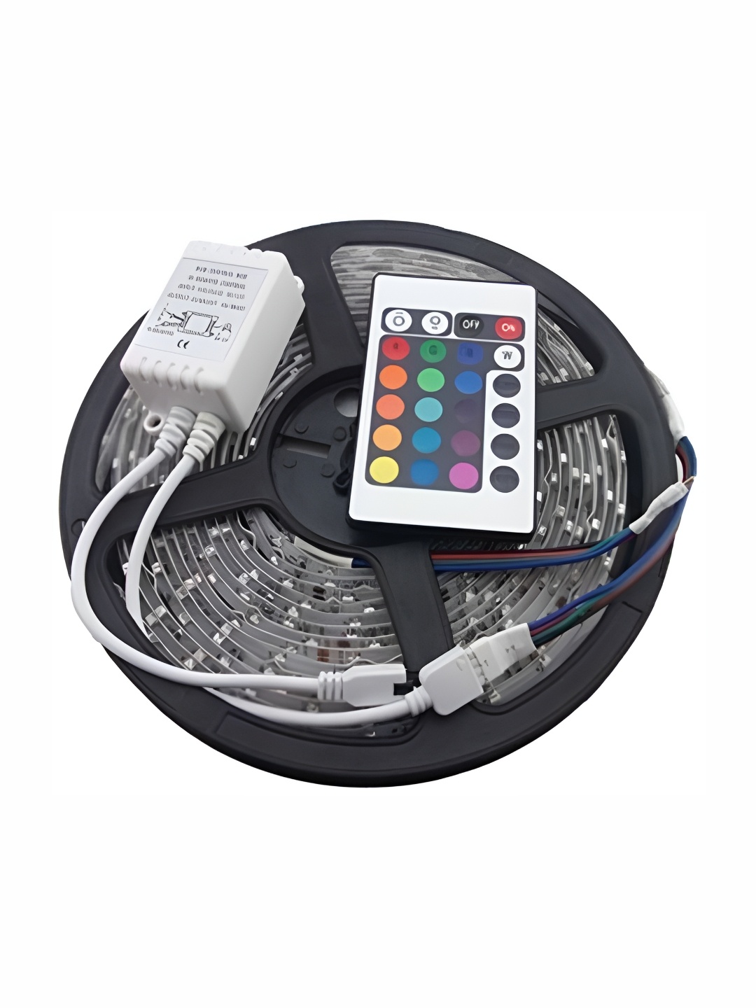 

SPARK WORLD Red & Blue Rice Shaped LED Strip Lights