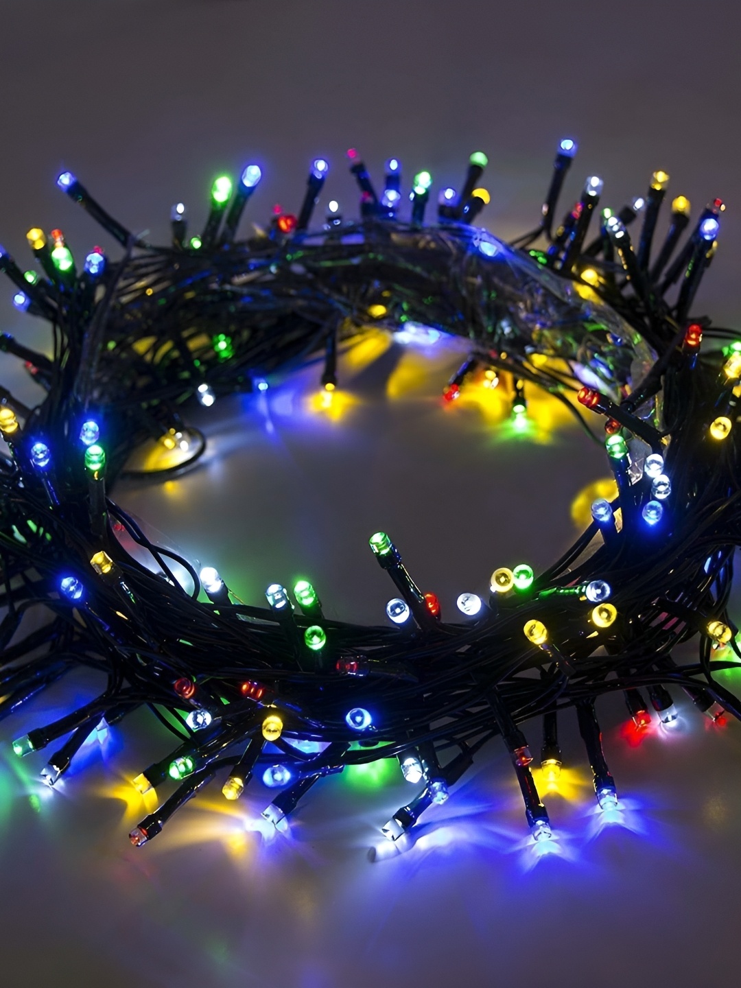 

SPARK WORLD Red & Green Rice Shape LED Fairy String Lights