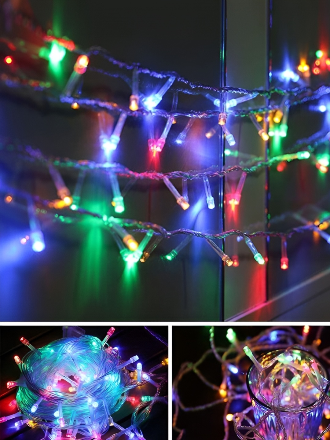 

SPARK WORLD Pink & Blue LED String Lights