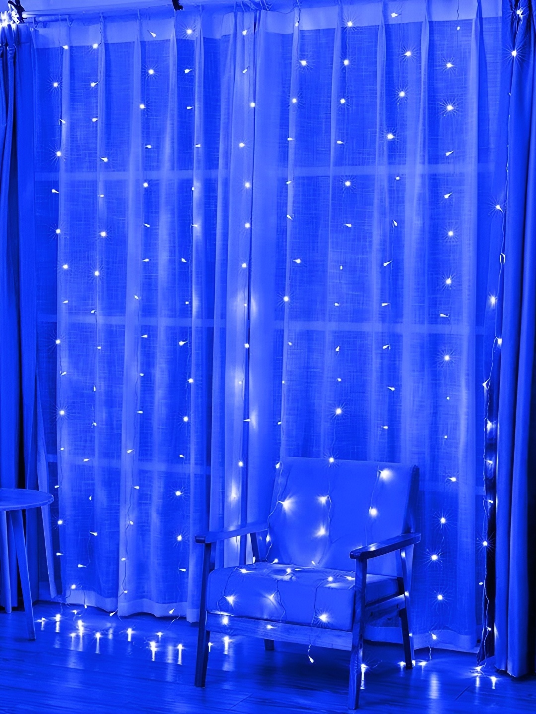 

SPARK WORLD Blue Rice Shape LED String Lights