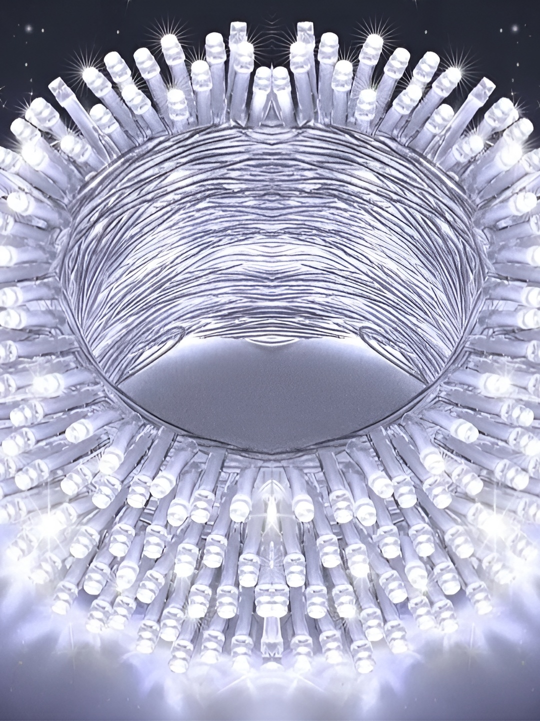 

SPARK WORLD White Rice Shape LED Fairy String Lights