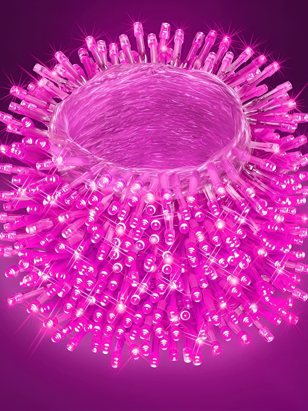 

SPARK WORLD Pink Rice Shape String Lights