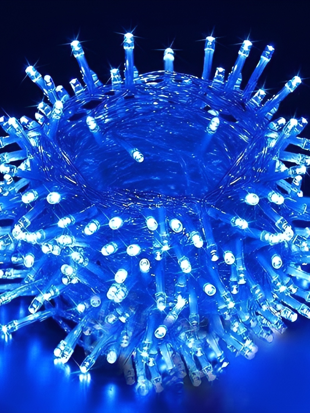 

SPARK WORLD Blue Rice Shape String Lights