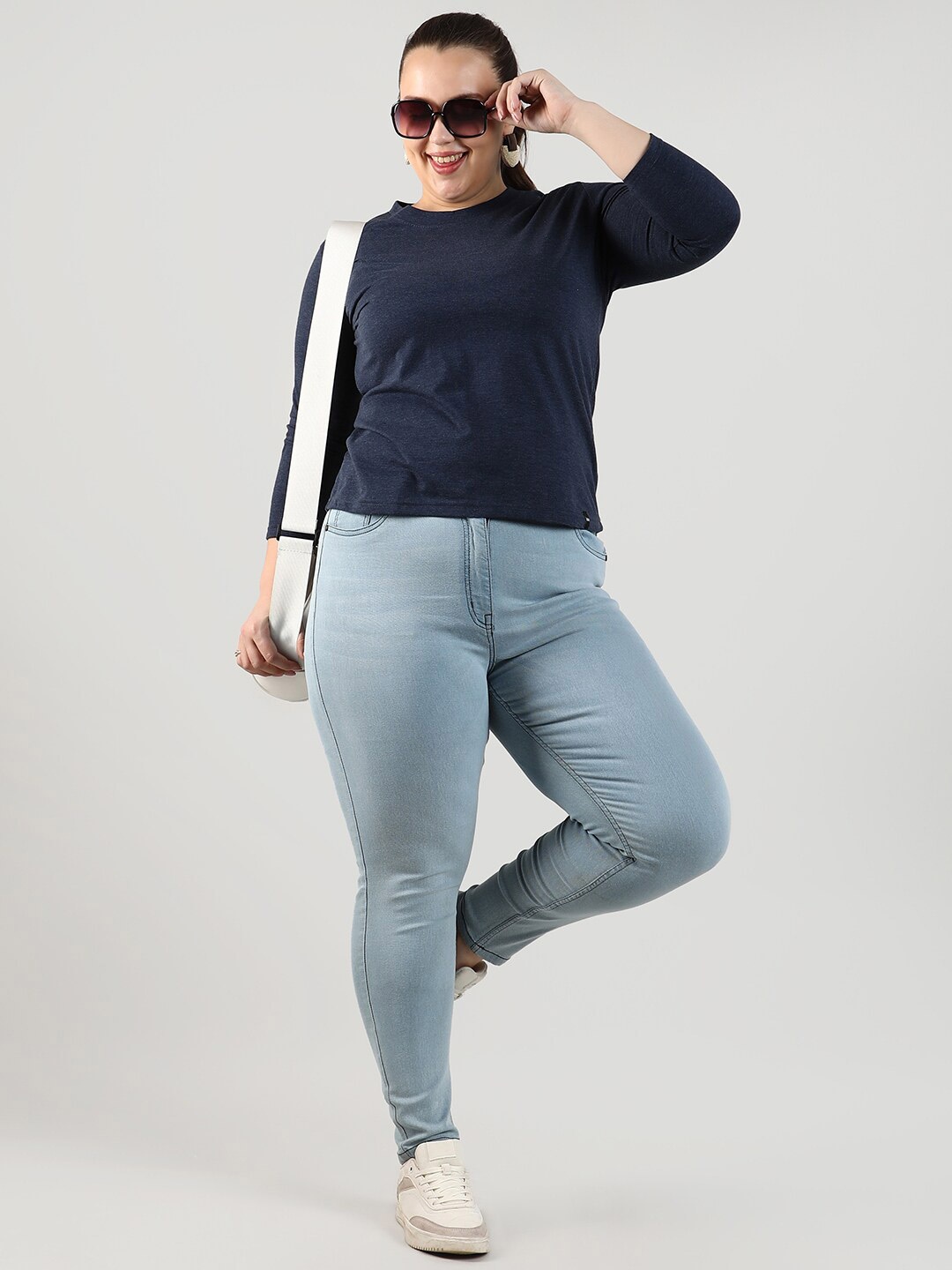 

Instafab Plus Cotton Top, Blue