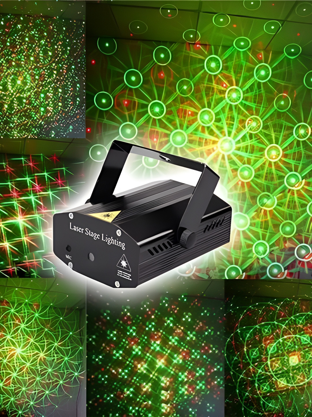 

SPARK WORLD Black Laser Projector Light