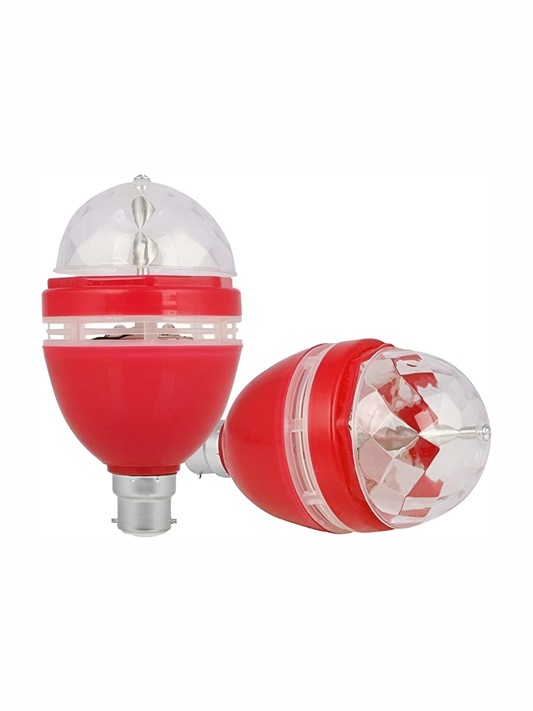 

SPARK WORLD Red & White 2 Pieces Ball Shaped Bulb