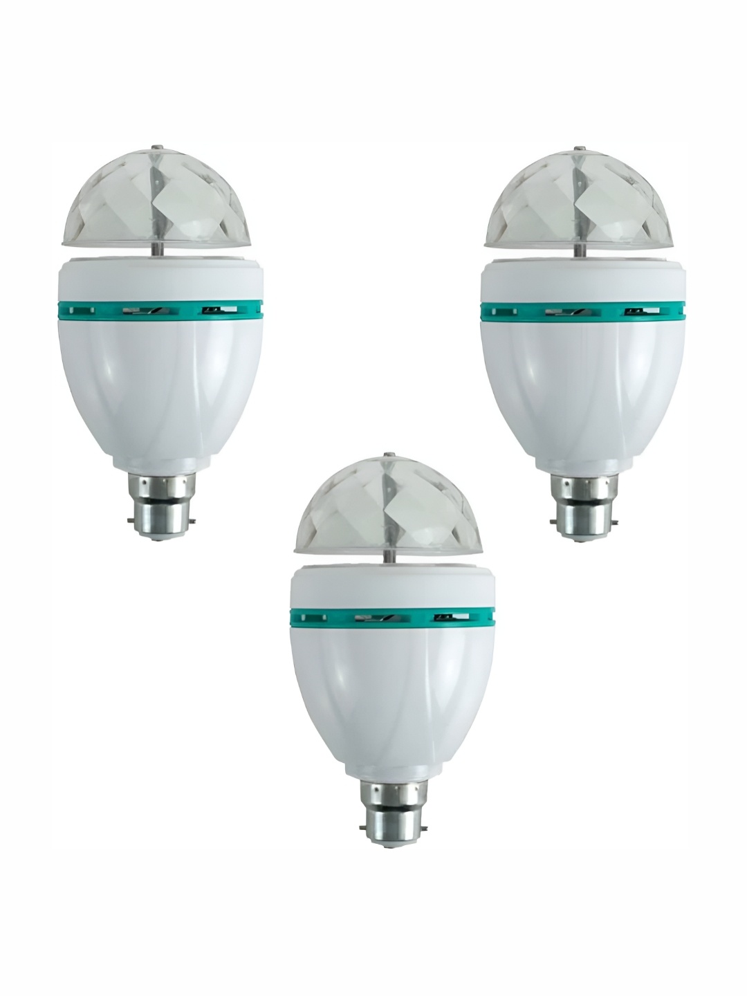 

SPARK WORLD White & Green Cylindrical Disco Ball Lights