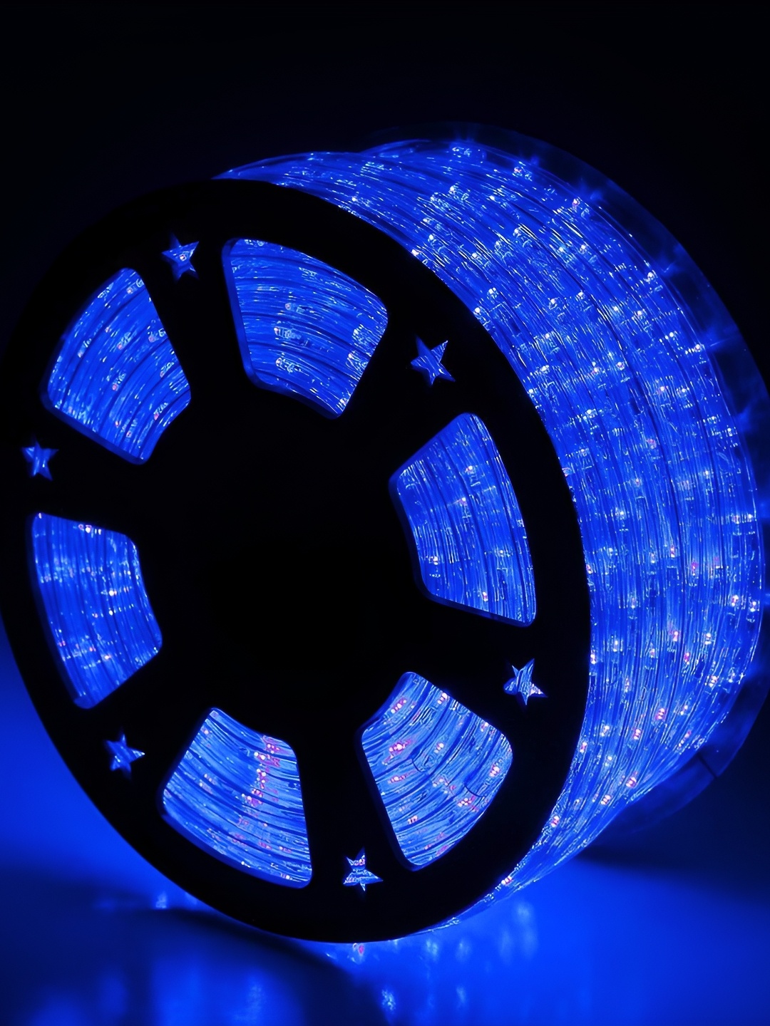 

SPARK WORLD Blue Rice Shape Rope String Lights
