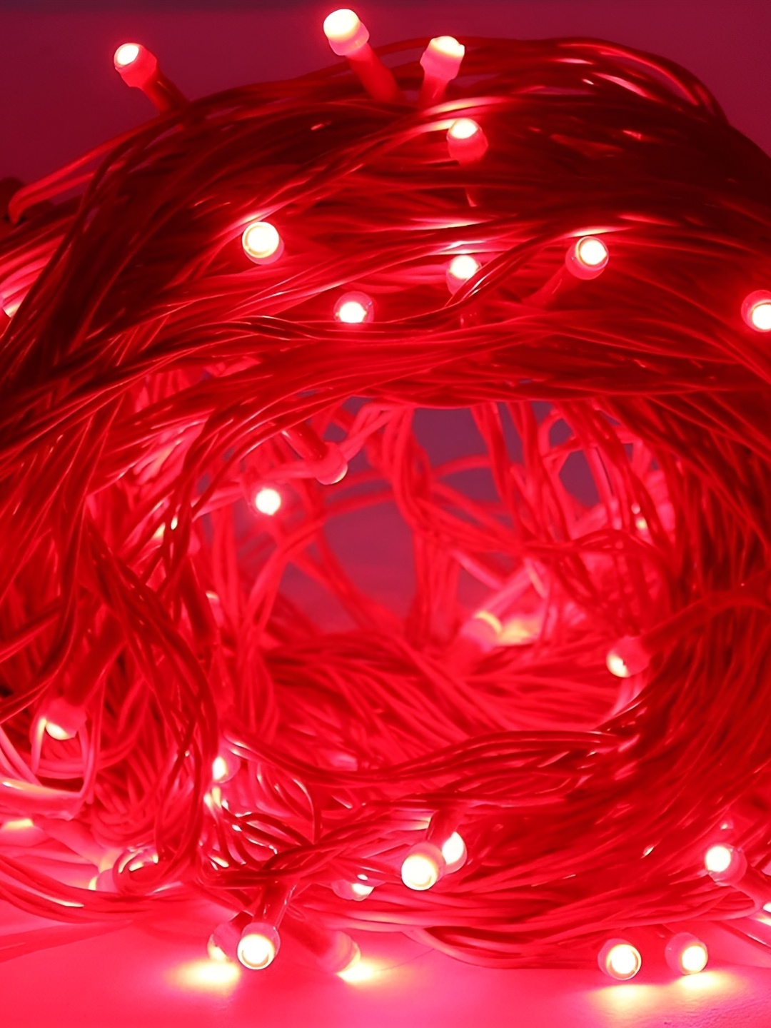 

SPARK WORLD Red Rice-Shaped String Lights