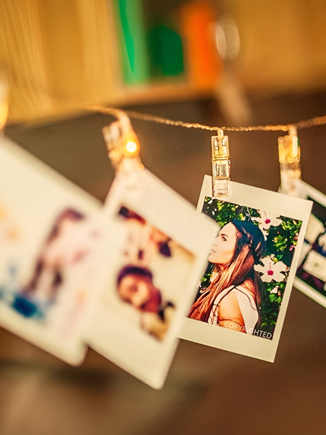

SPARK WORLD White Photo Clip-Shaped String Lights