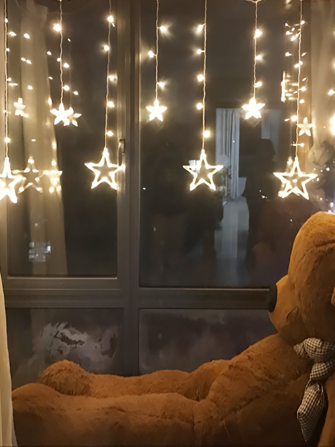 

SPARK WORLD Yellow Star-Shaped String Lights